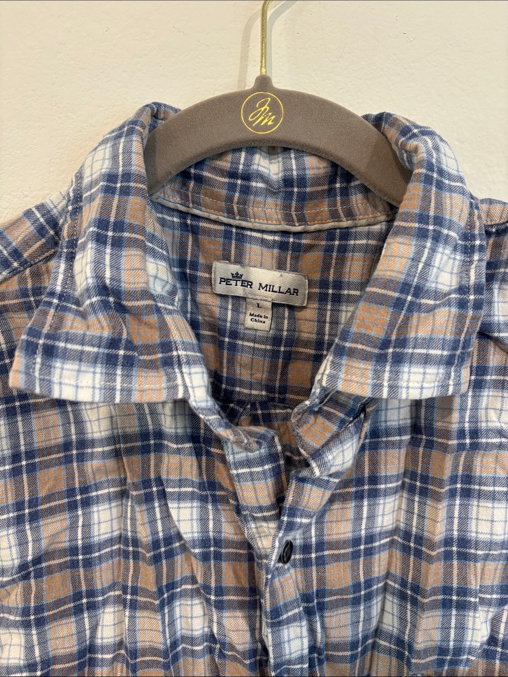 Peter Millar Size Large Button Down shirt